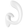 Satisfyer Vibro Rabbit Rabbit G For Goddess 1 16 x 3.8cm Blanc